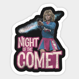 Night of the Comet 80s Cult Horror Film Sticker